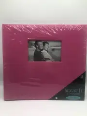 Scrap It 10 Page Top-Load Pink Scrapbook Album with Frame