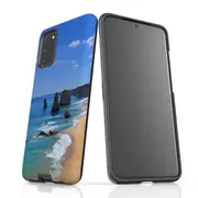 For Samsung Galaxy S20+ Plus Case Armour Cover, Famous Rocks