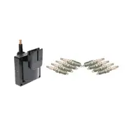 Hitachi 1 Ignition Coil & 8 NGK Spark Plugs V-Power Kit For Ford F-150 (for: Ford)