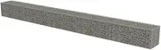 vidaXL Galvanised Steel Gabion Wall with Covers - Durable Retaining Wall for Landscape Design, 600x50x50 cm, Silver