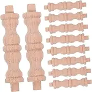 10pcs Wooden Buffet Cabinet Bar Cabinets for Home Industrial Wine Bar Cabinet Mini Bar Cabinet Wine Storage Racks Furniture Decoration Wooden Furniture Ornament Khaki