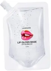 Lip Gloss Base for DIY Makeup Creations - Clear Formula 50ml, 50ml Clear, 2 Pcs
