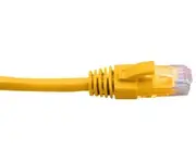 Hypertec RJ45 Cat5e 1 M 4 Pair PVC Unshielded Patch Lead Yellow