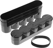 Gatuida Safe Material Film Roll Case for 5 Rolls Film Storage Pockets Co-Workers