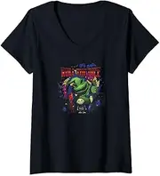 [Disney] The Nightmare Before Christmas Boogie Roll The Dice V-Neck T-Shirt