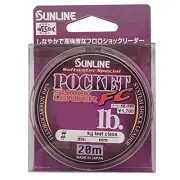 SUNLINE shockleader Salt Water Special pocket fluorocarbon 30m naturalclear 12lb