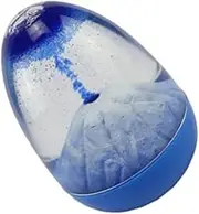 Abaodam 1PC Floating Sand Volcano Unique Blue Desktop Decor for Home Office Stylish Table Adornment Present for Friends