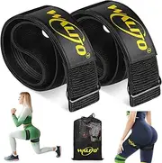 BFR Booty Bands for Women Glutes - Blood Flow Restriction Bands with Weekly Plan for Legs, Butt & Hip Building, Occlusion Bands for Workouts, Best Fabric Bands for Squat Butt & Thigh