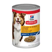 Hills Science Diet Senior 7 Plus Chicken And Barley Entree Canned Dog Food