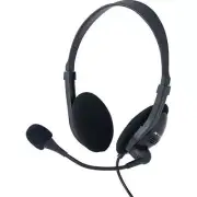 Verbatim Stereo Headset with Microphone and In-Line Remote