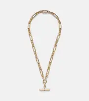 [David Yurman] David Yurman Lexington 18kt gold chain necklace with diamonds One Size gold
