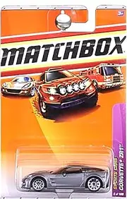 [Matchbox] 2008 MBX Sports Cars 1:64 Scale Die Cast Metal Car 23 Corvette ZR1
