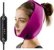 Face Heating Pad, TMJ Relief with USB Electric Wrap 3 Stage Heat for Face Jaw Chin Wisdom Teeth, Oral and Facial Surgery