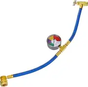 NULYLU Adding Tube for Car Air Conditioning Fluoride Filling Hose with Oil Resistant for Use for Automotive and