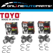Japanese Made Toyo High Quality Set of 3 Drive-Shaft Uni Universal Joints New