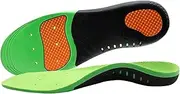 Extra Wide Orthotic Insoles for Men – HANHOST Orthotics for Plantar Fasciitis, Arch Pain & Bunions, 3/4 Length Inserts for Boots, Hiking Shoes & Wide Feet (L: EU 45-47)