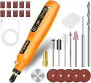 Mini Rotary Tool Kit, Cordless Rotary Tool, 5-Speed, Multi-Purpose 3.7V Power Ro