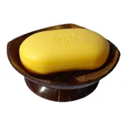 Coconut Shell soap Tray Eco-friendly Handmade Dish Holder Kitchen and Bathroom