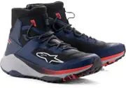 Alpinestars Speedforce XR, shoes , color: Dark Blue/Black/Neon-Red/Grey , size: 7.5 US