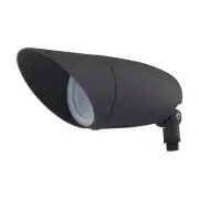 Nuvo Lighting LED Landscape Flood 12W, 3000K, Dark Gray - 62-1207