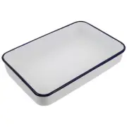 Enamel Baking Pan Roasting Tray Cooking Trays for Oven Pans Dishes