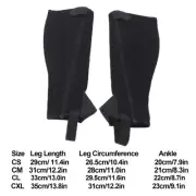 (CL)2pcs Half Chap Black Flexible Mesh Equestrian Half Chap For Children DS