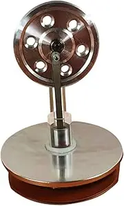 Generic Stirling Engine Display Model for Desktop, Steam Heat Motor Assembly