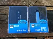 SEYMOUR DUNCAN STL-2 Hot Lead Bridge & STR-3 Qtr Pound Rhythm Neck Tele Pickups