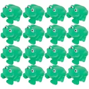 24pcs Kids Shower Frog Toys Swimming Bathtub Toys Frogs Shaped Squeaky Toys