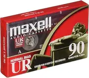MAXELL 108510 Normal-Bias Cassette Tapes (Single)