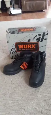 Red wings worx shoes for mens Non-metallic Toe
