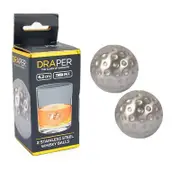 Ozoffer 2Pcs Stainless Steel Whiskey Ball Party Gift Set Ice Chilling Ball
