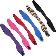 [ERINGOGO] 6Pcs Headband for Sports Neoprene Ear Covers for Shower Yoga Swimming Running Fashionable Elastic Hairbands Multiple Colors