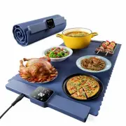 Food Warming Mat for Food, Electric Warming Tray with 5 Temp-Settings to Keep...