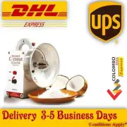REGNIS Electric Coconut Grater Scraper Shredder Stainless Steel Blade 150W