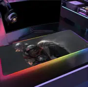 Dark Souls RGB XXL Mouse Pad - Light Up Your Desk w/ Solaire, Artorias & Ciaran
