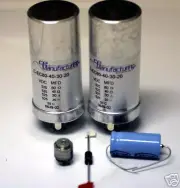 Deluxe Power Supply Capacitor Restore Kit McIntosh MC-60 Tube Amplifier