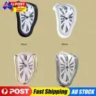 Melting Clock Vintage Melting Table Clock Creative Shelf Clock for Home Office