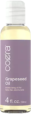 Grapeseed Oil 4 fl oz | Moisturizing Oil for Face, Hair, Skin & Nails | by Coera