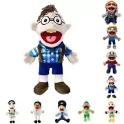 Jeffy Puppet Plush Toy Jeffy Family Hand Puppet Plush Toy Stuffed Doll Kids Gift