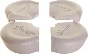 Dreambaby Bump-Guard Extra Large Soft Corner Protectors for Tables, Baby Safety Corner Cushions, Grey (Pack of 4)
