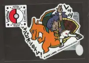Leon & Charizard #210 B Side Label Pokemon Sticker UV & Water Resistant