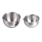 Stainless steel mixing bowls, nesting bowls, prep bowls and mixing bowls