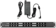 12 Port Poe Injector with 48V120W Power Supply - 10/100 Data - Rack Mount - Add