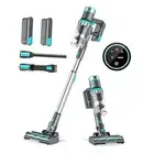 BVC11 Cordless Vacuum Cleaner, 2 Detachable Battery, Max 80mins Runtime,