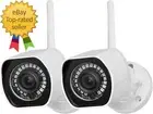 Outdoor Wireless Security Camera System, 2 Pack 1080P Full HD Smart Home Indoor