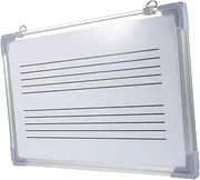SHOWERORO Erasable Musical Lines Symbol Whiteboard Dry Erase Board for Music Lovers Classroom Teaching Random