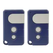 2pcs Garage Door Remote 433.92mhz 3-Button Garage Door Opener Control for 94335E 84335E 84330E 84333E 84335E 8747E Photo Color