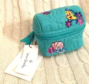 Disney’s The Little Mermaid Vera Bradley Mini Travel Accessory Chest NWT