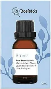 15ml Stress Essential Oils Blend Bosisto's Pure Calm Mood Aromatherapy Diffuser